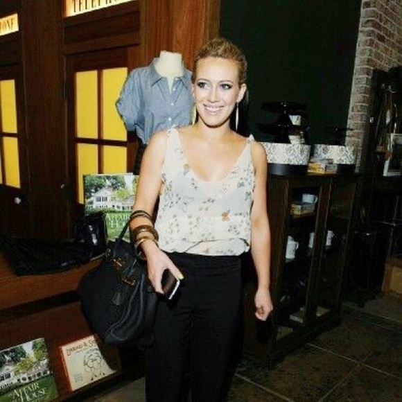 PJK💕Patterson J. Kincaid Butterfly Silk Flowy Top - Picture 1 of 8